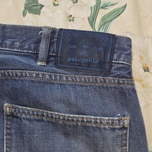 Patagonia Men's Blue Straight-Leg Jeans